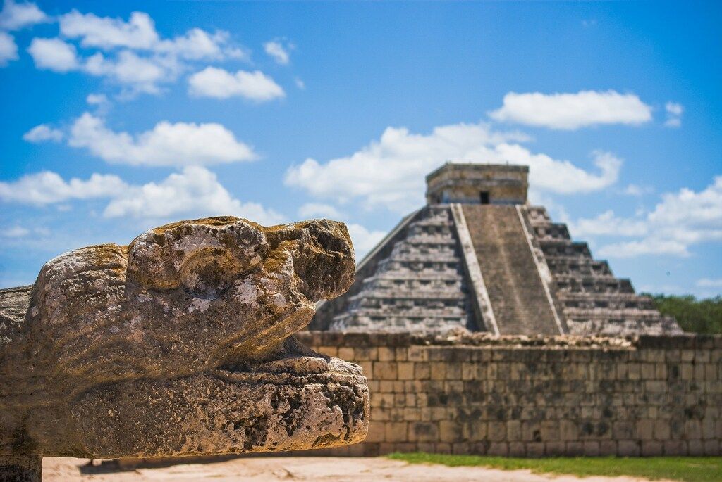 Die Fotografie von Chichen Itza, Mexiko