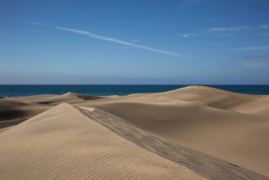 Brown sand under blue sky during daytime