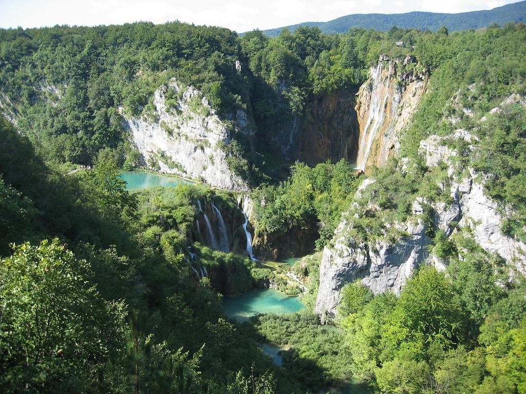 Plitvicer Wasserfälle in Kroatien